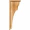 Ekena Millwork Yorktown Rough Sawn Corbel w/Backplate, Western Red Cedar, 6"W x 10"D x 26"H COR06X10X26YOR01RWR - alternate 2